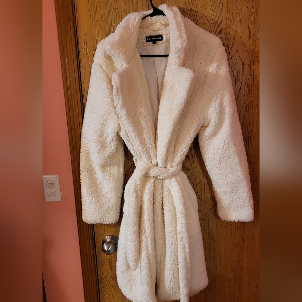 Shein Teddy Fur Coat
